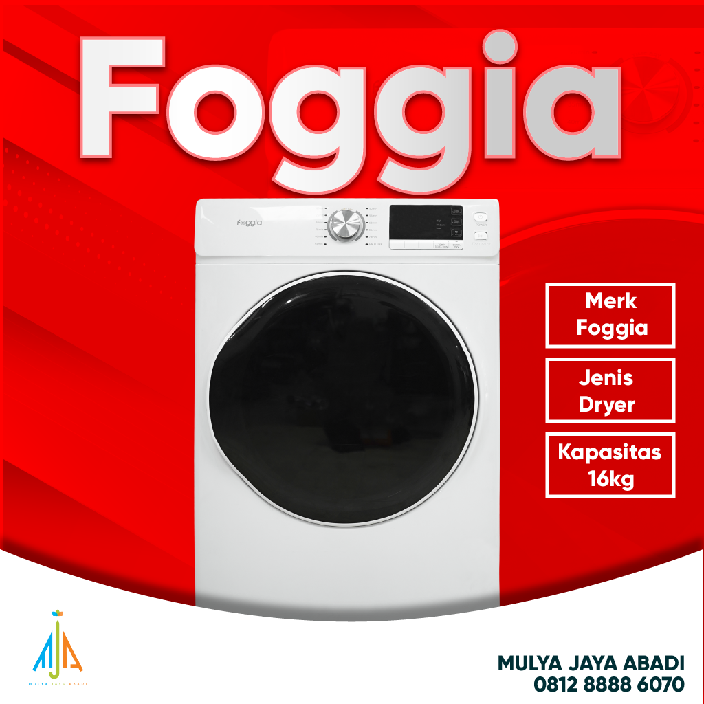Mesin Pengering atau Dryer Foggia 15kg