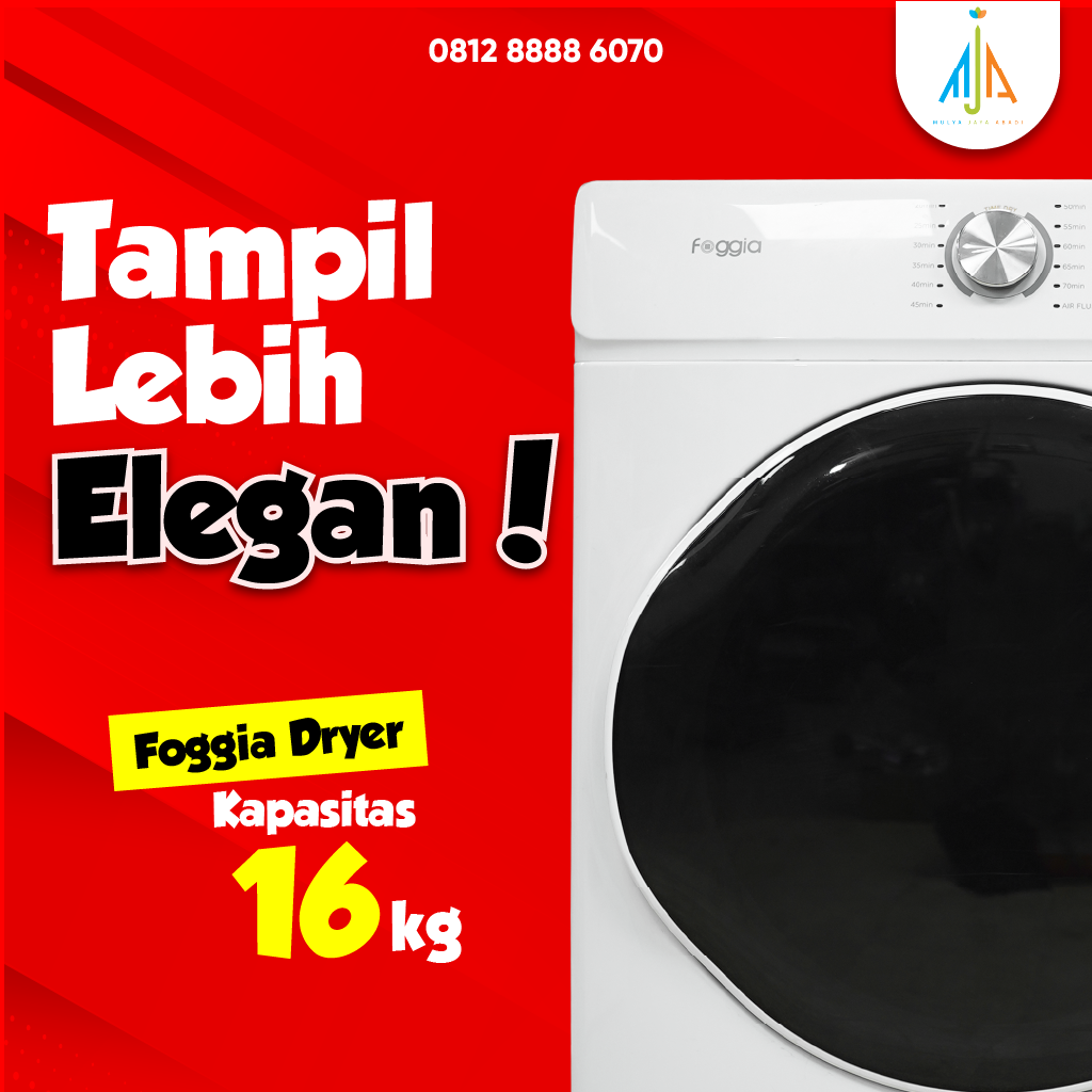 Mesin Pengering atau Dryer Foggia 15kg