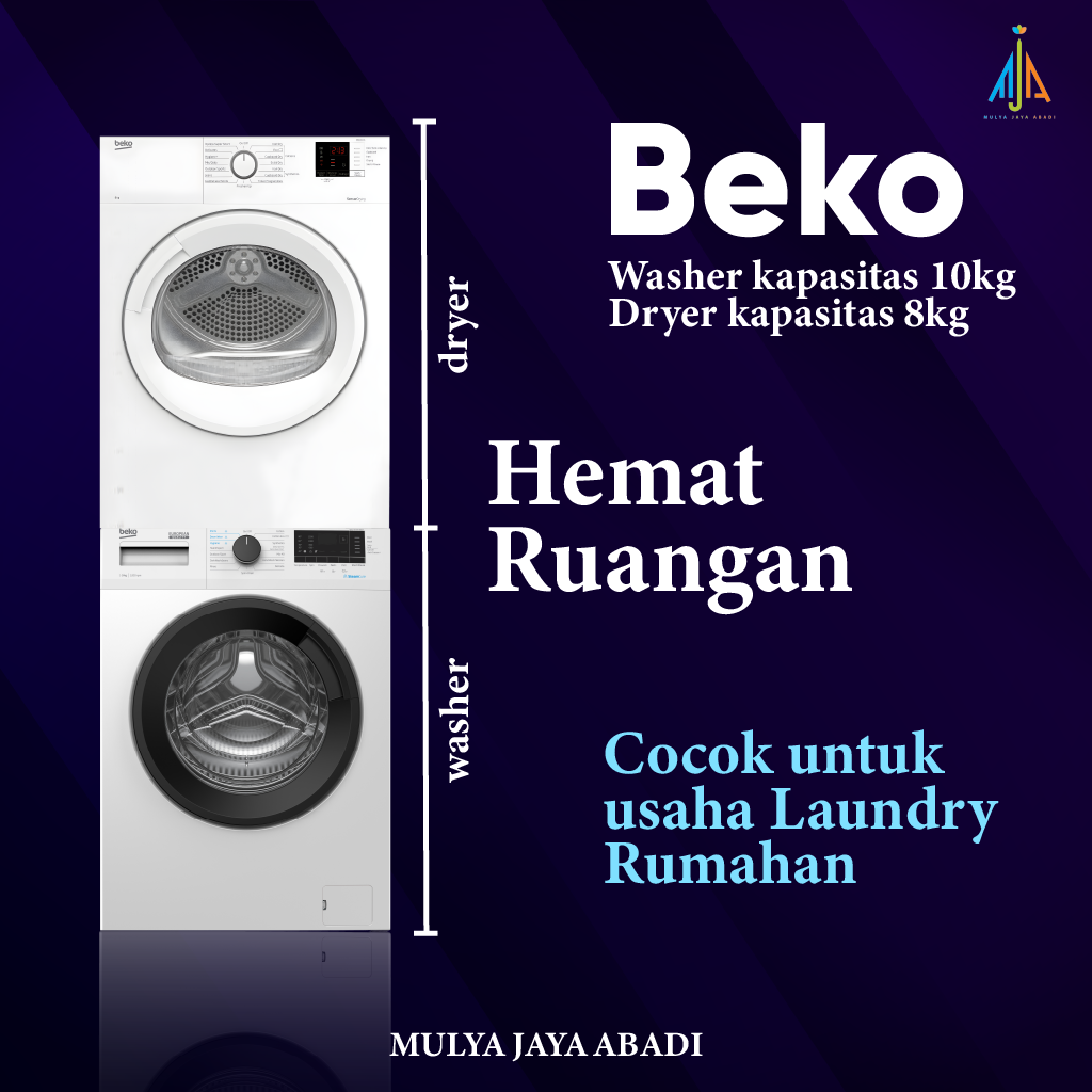 Mesin Cuci dan Pengering Laundry BEKO